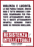 Resistenza intellettuale - Pensieri per un manifesto del Lucidismo di Moreno Pisto